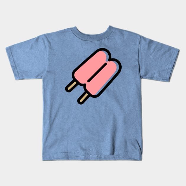 ice cream Kids T-Shirt by rizkynazar